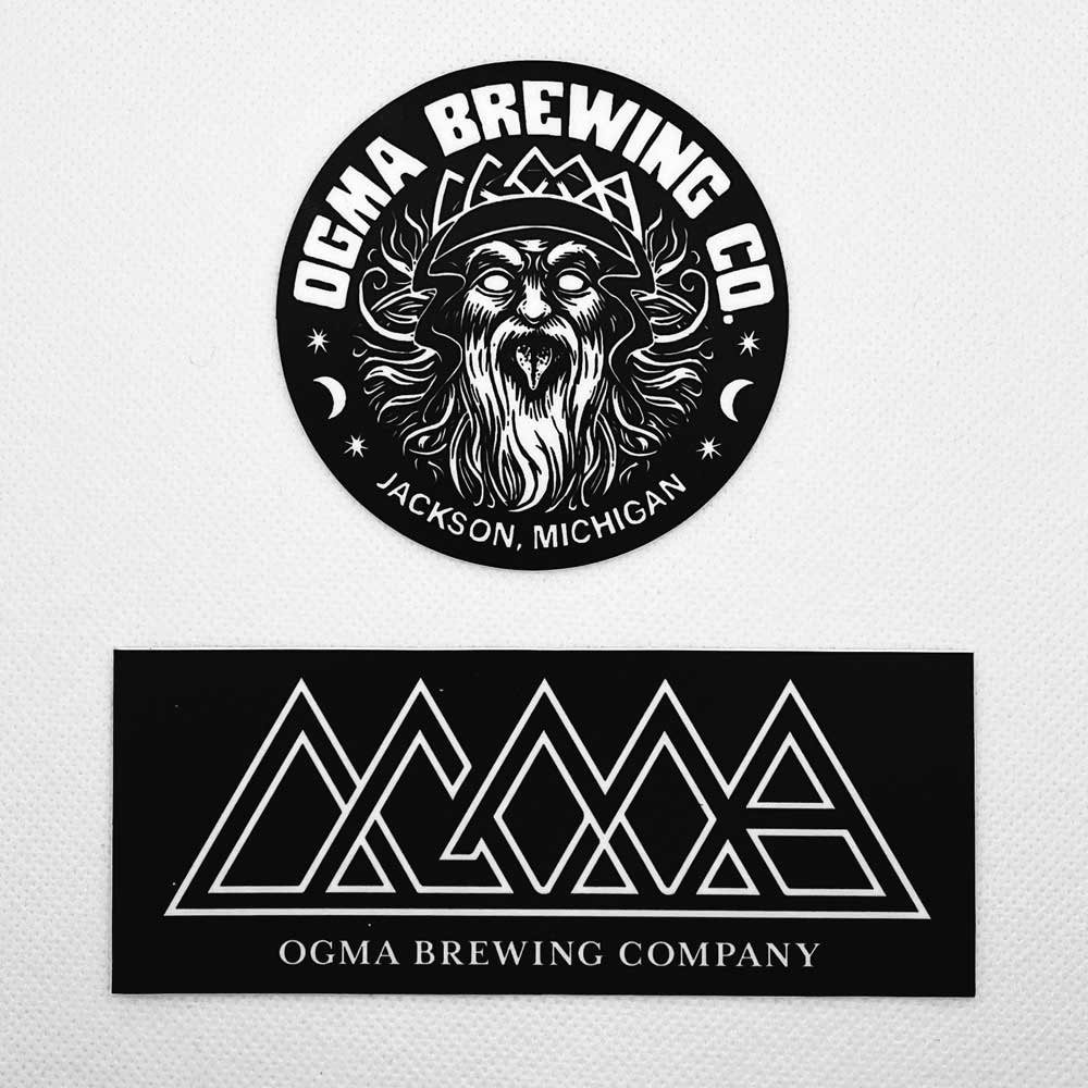 Ogma Brewing Co. Sticker Pack (2)
